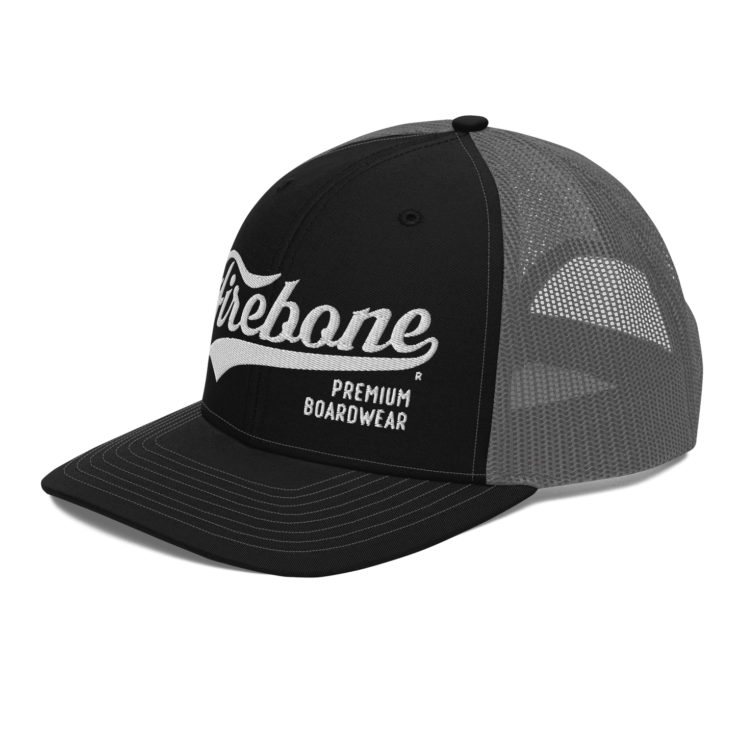 Firebone Swish logo Truckers Cap