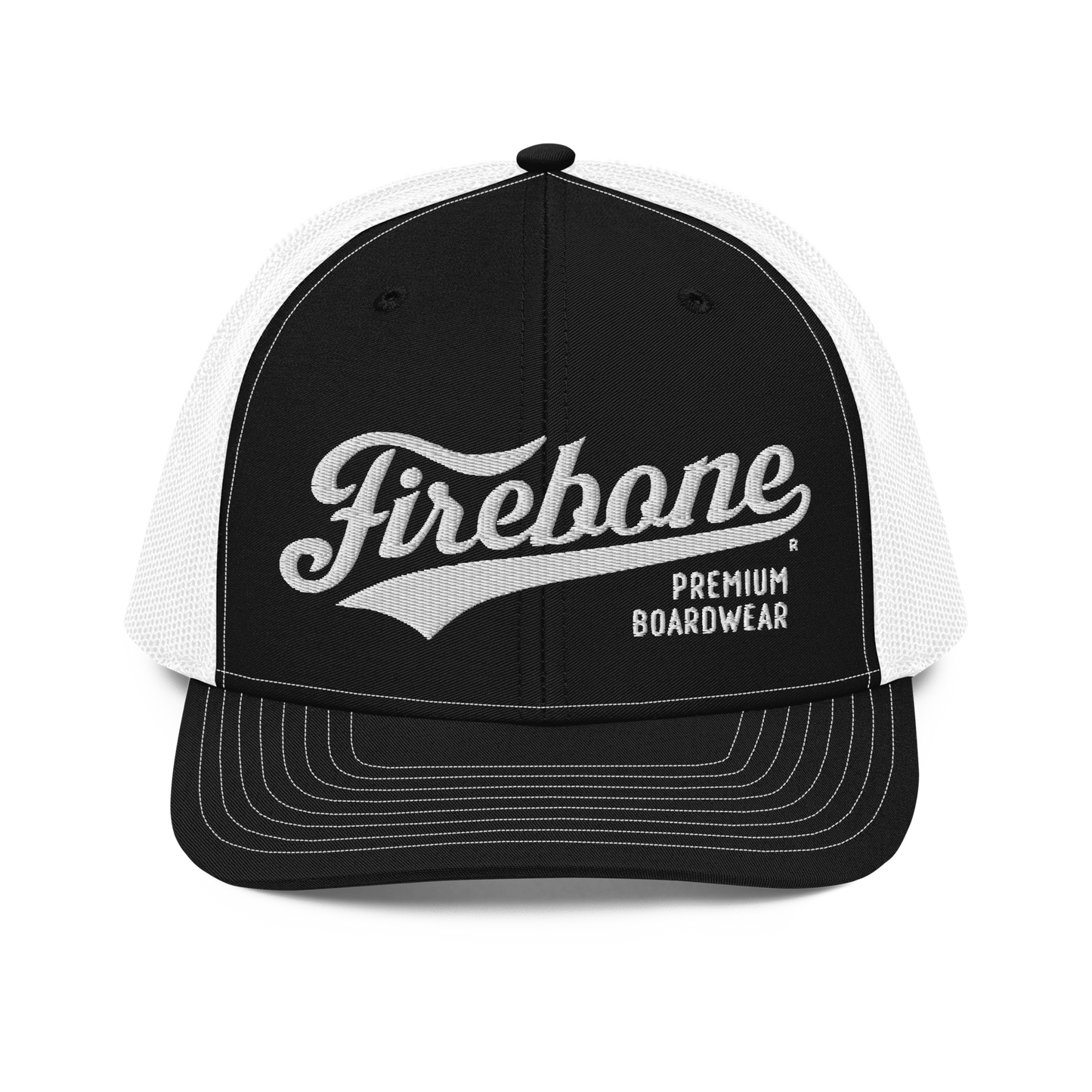 Firebone Swish logo Truckers Cap