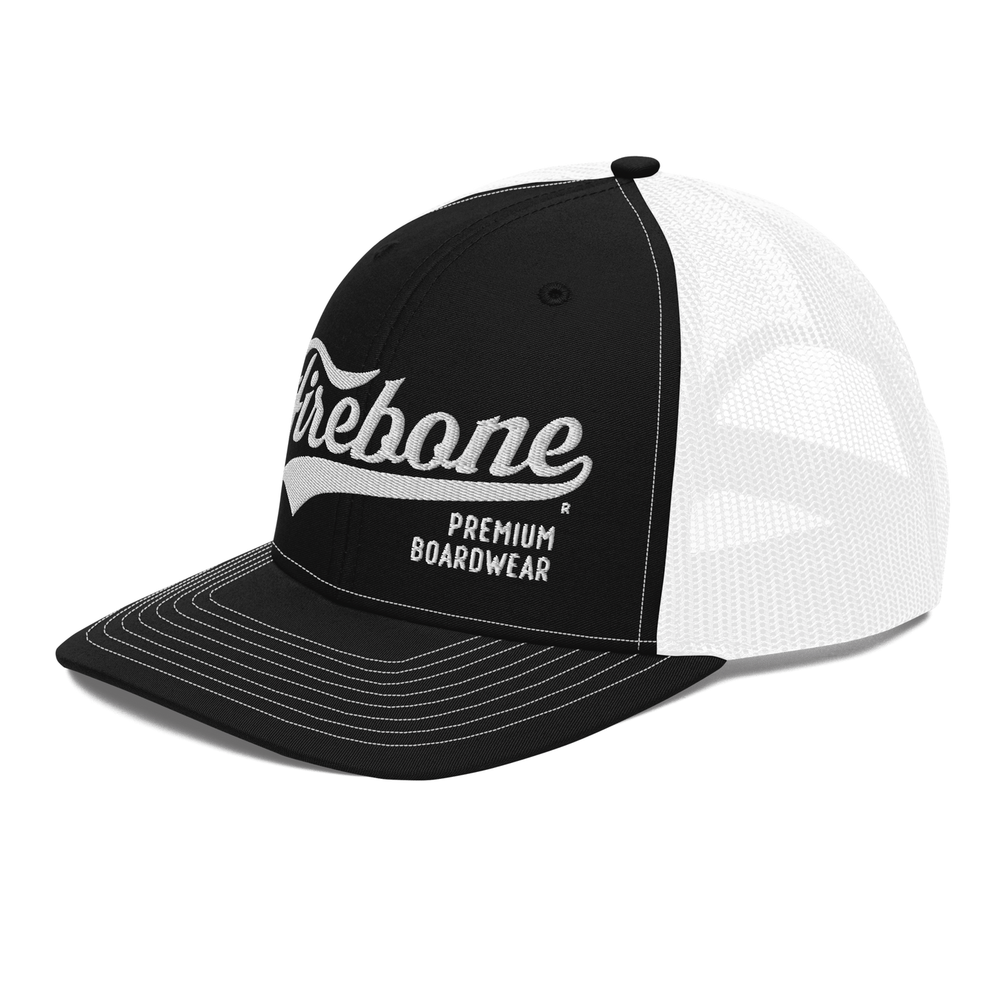 Firebone Swish logo Truckers Cap