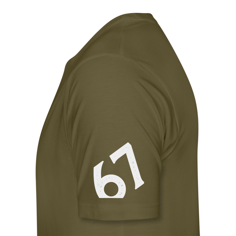 Men’s Tiger Head - Stay bold - Premium T-Shirt - khaki