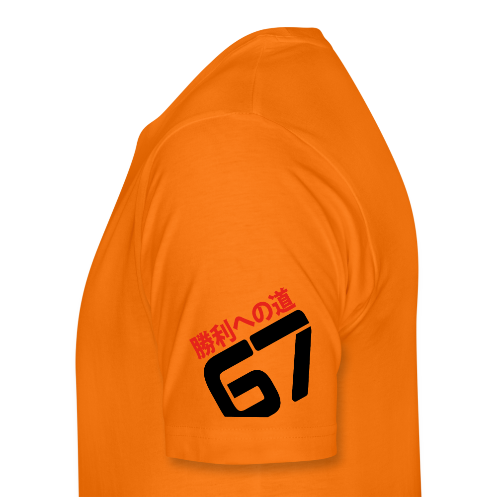 The Road to Victory - Orange - Men’s Premium T-Shirt - orange