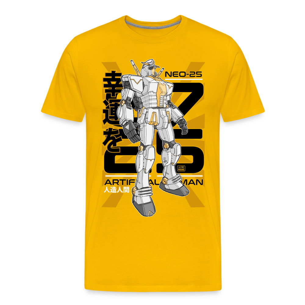 Neo-25 Robot - Men’s Premium T-Shirt - sun yellow