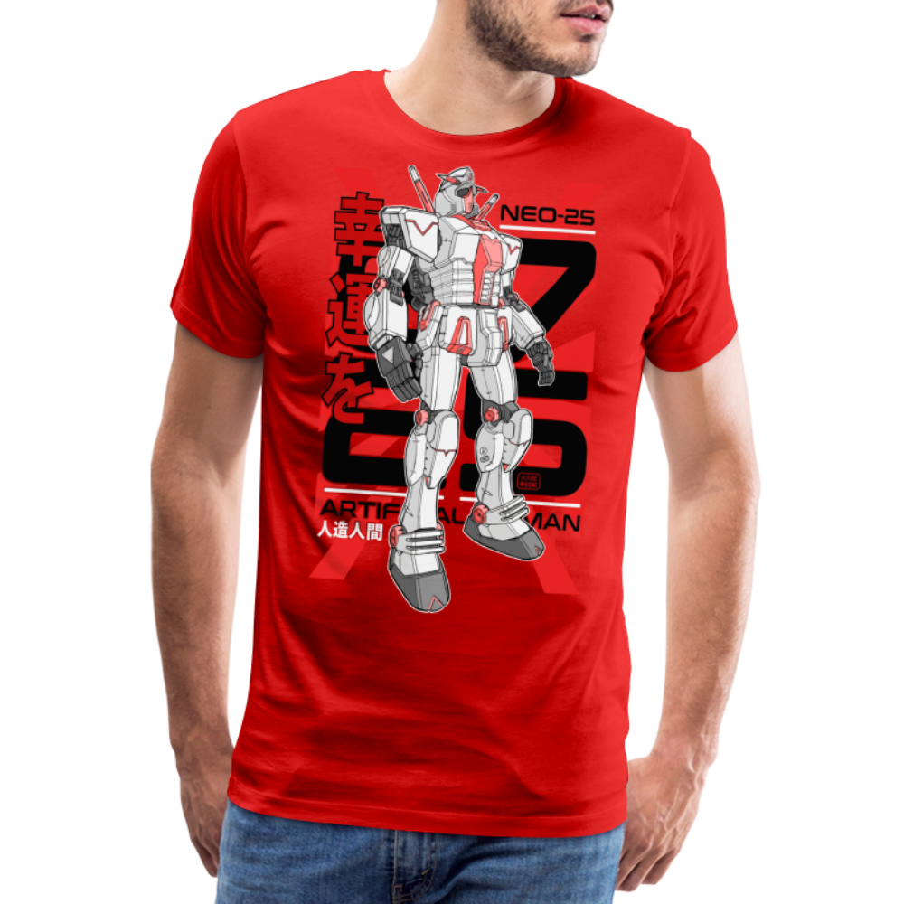 Neo-25 Robot Red - Men’s Premium T-Shirt - red