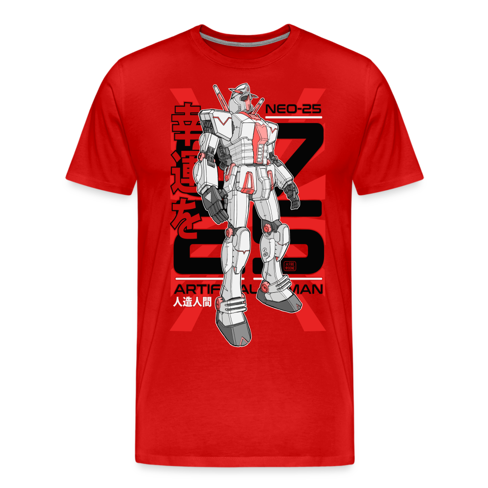 Neo-25 Robot Red - Men’s Premium T-Shirt - red