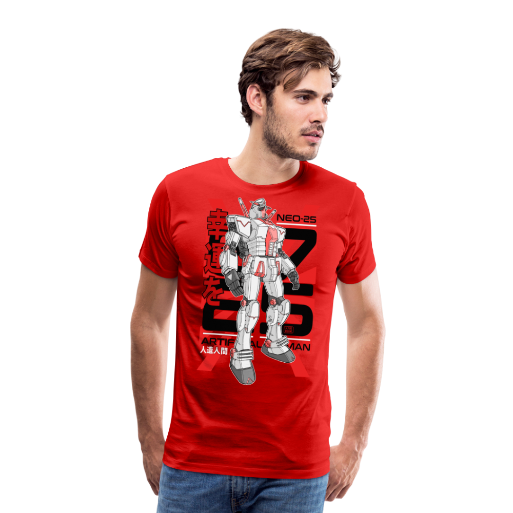 Neo-25 Robot Red - Men’s Premium T-Shirt - red
