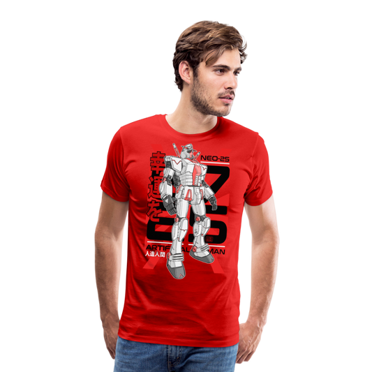 Neo-25 Robot Red - Men’s Premium T-Shirt - red