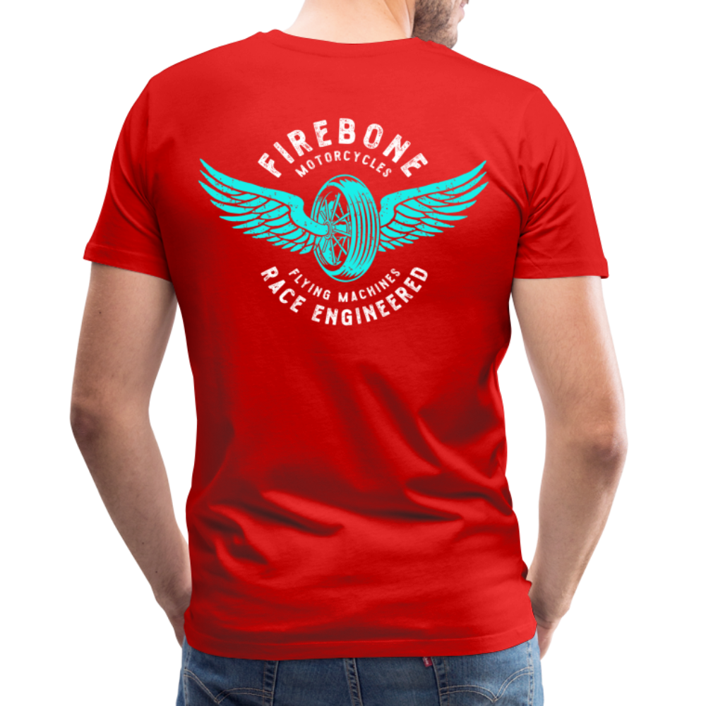 Guts before Glory - Vintage Engine t-shirt - red