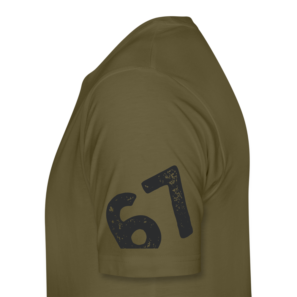 Guts before Glory - Vintage engine t-shirt - khaki