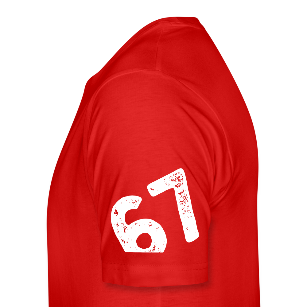 Guts before Glory - Vintage engine t-shirt - red