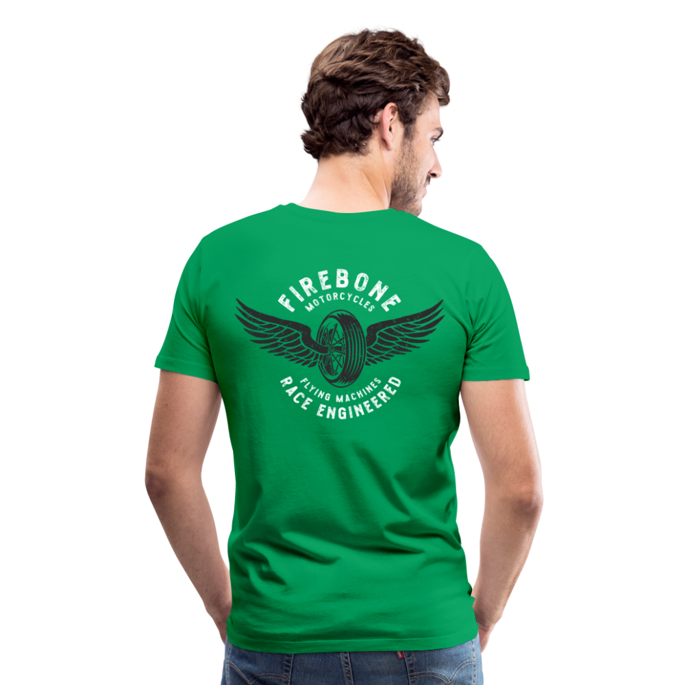 Guts before Glory - Vintage engine t-shirt - kelly green