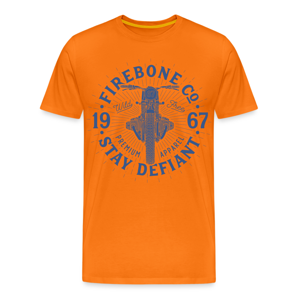 Wild and free bike - Premium t-shirt - orange