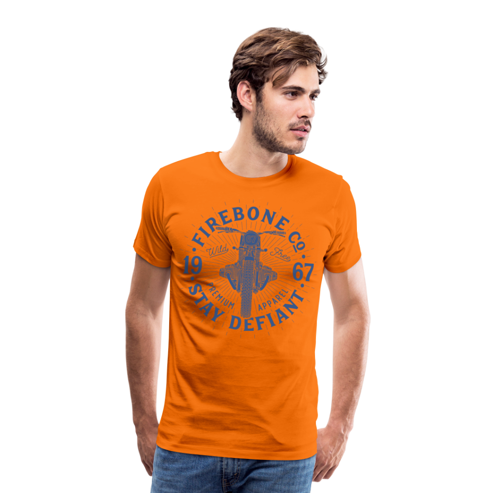 Wild and free bike - Premium t-shirt - orange