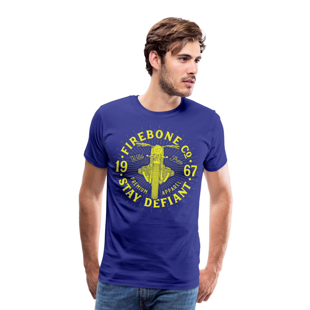 Wild and free bike - Premium t-shirt - royal blue