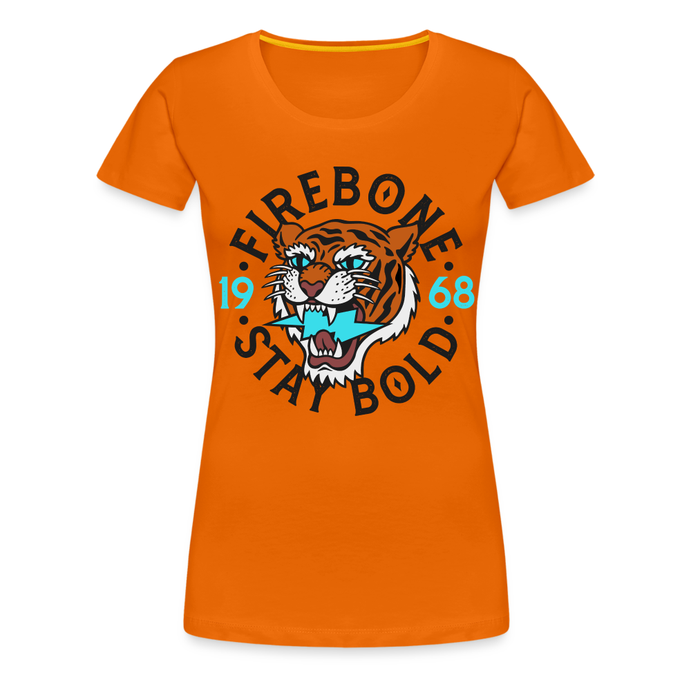 Stay Bold Tiger - Premium T-Shirt - orange