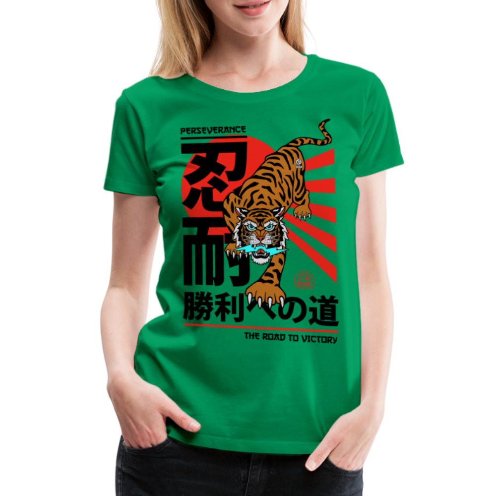 The Road to Victory - Premium T-Shirt - kelly green