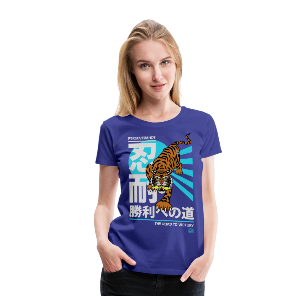The Road to Victory - Premium T-Shirt - royal blue