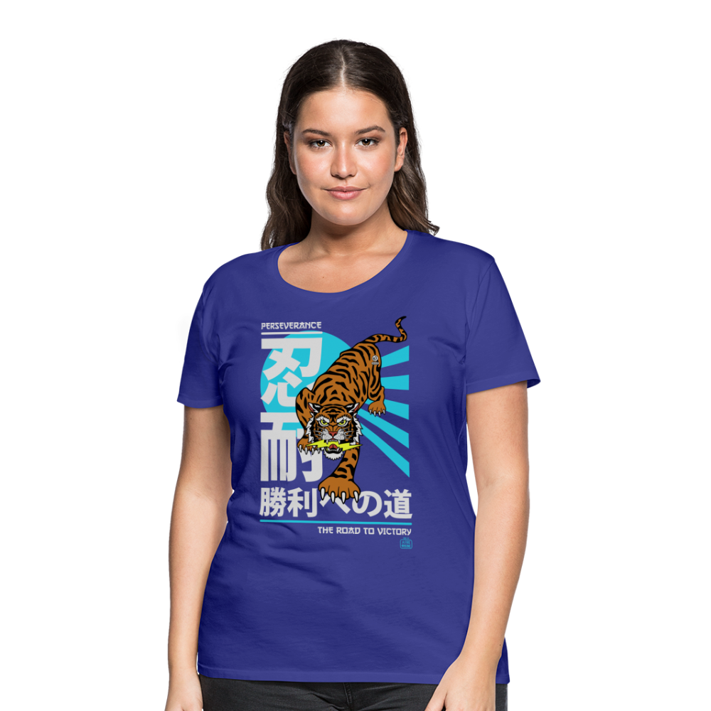 The Road to Victory - Premium T-Shirt - royal blue