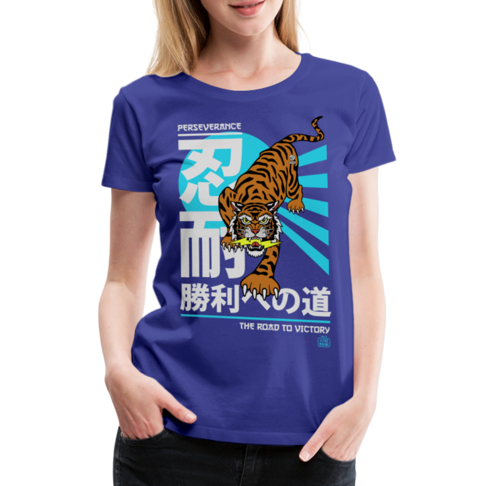 The Road to Victory - Premium T-Shirt - royal blue