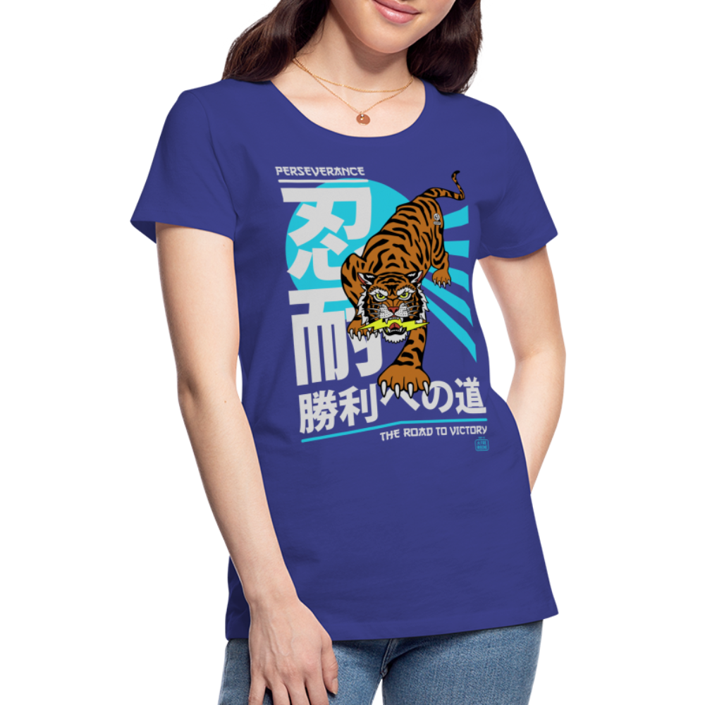 The Road to Victory - Premium T-Shirt - royal blue