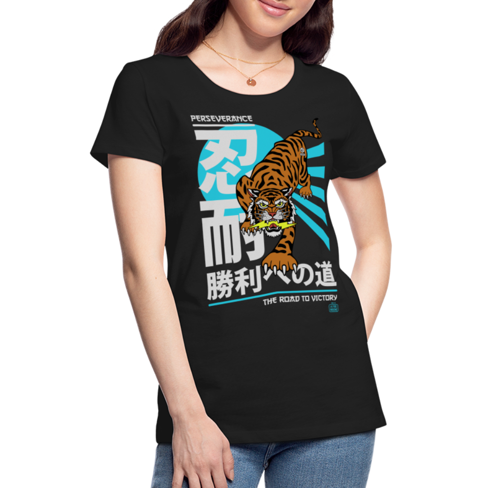 The Road to Victory - Premium T-Shirt - black
