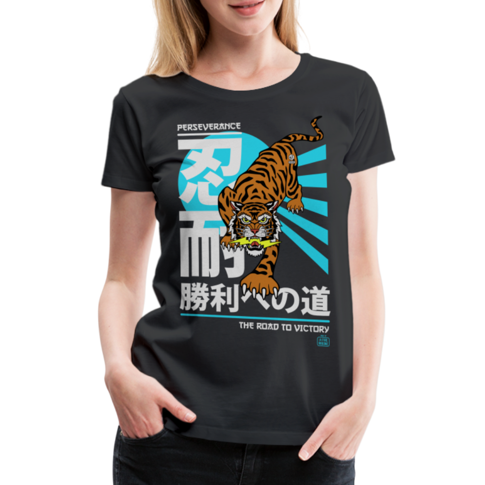 The Road to Victory - Premium T-Shirt - black