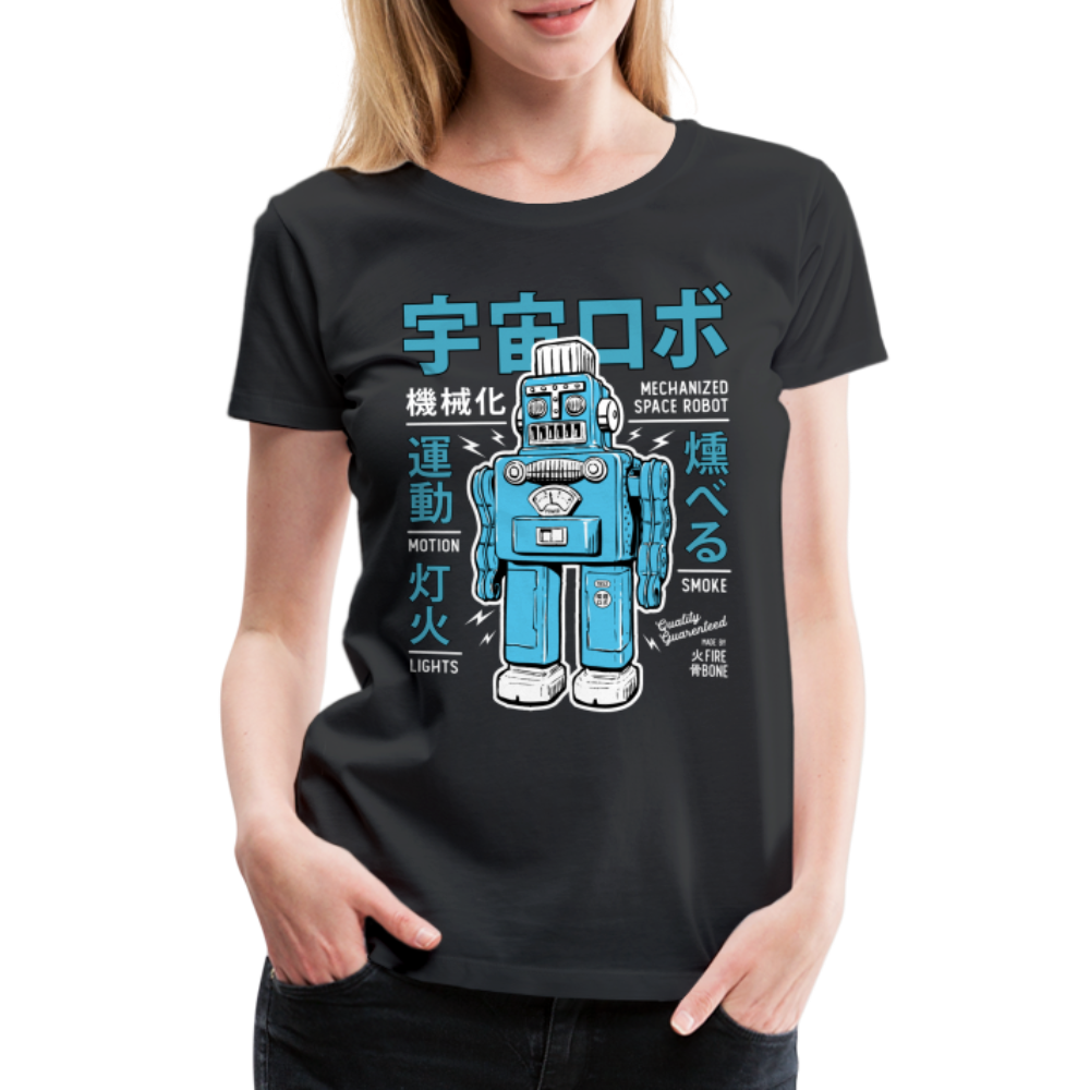 Mechanized Space Robot - Premium T-Shirt - black