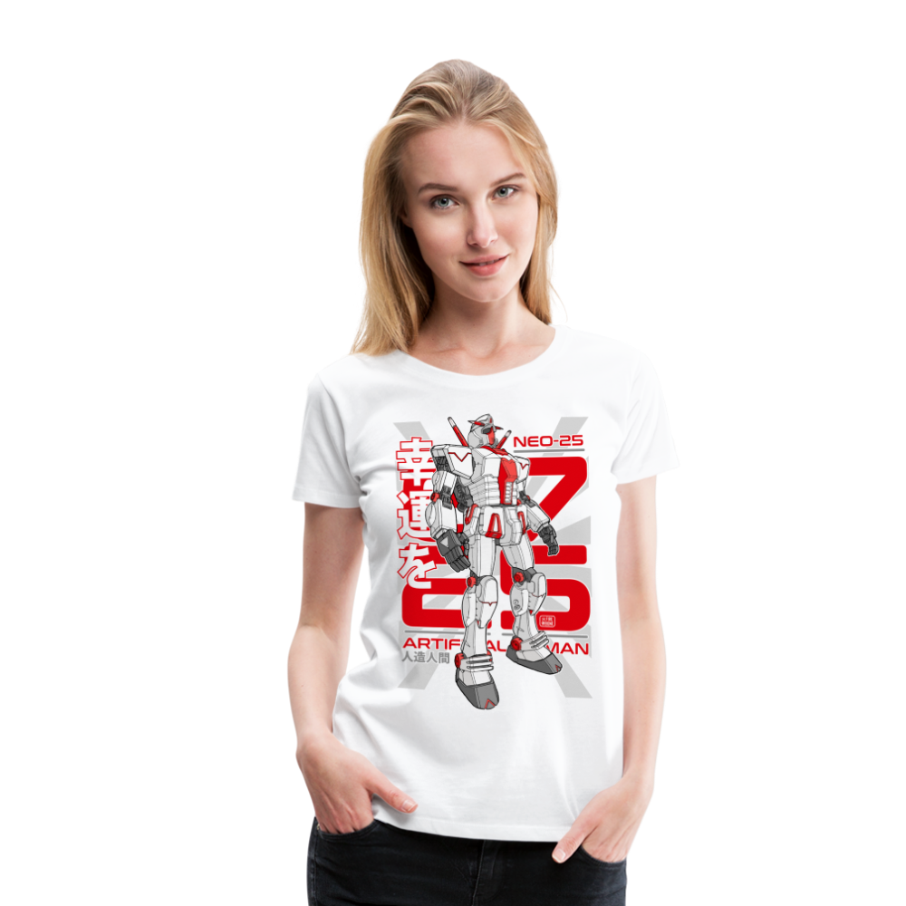 Neo-25 Robt - Premium T-Shirt - white
