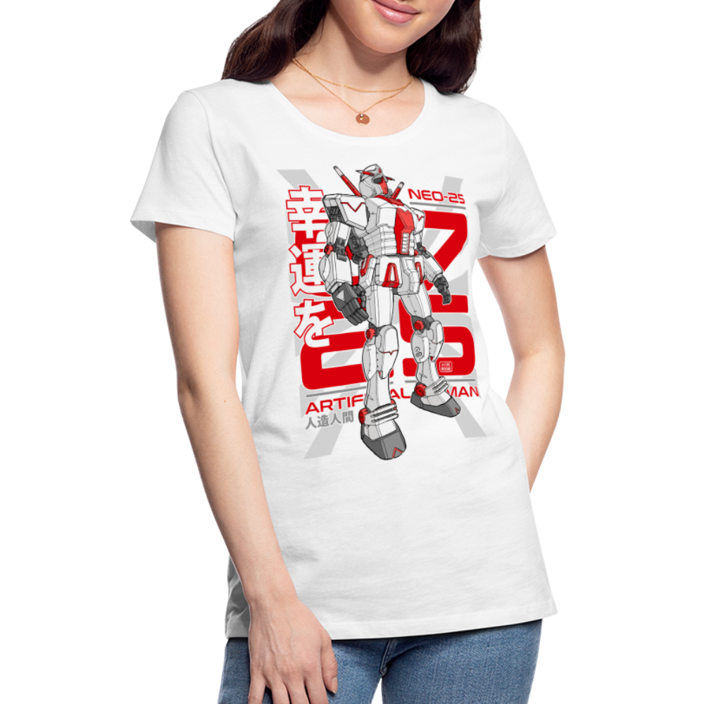 Neo-25 Robt - Premium T-Shirt - white