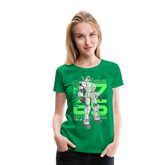 Neo-25 Robot - Premium T-Shirt - kelly green