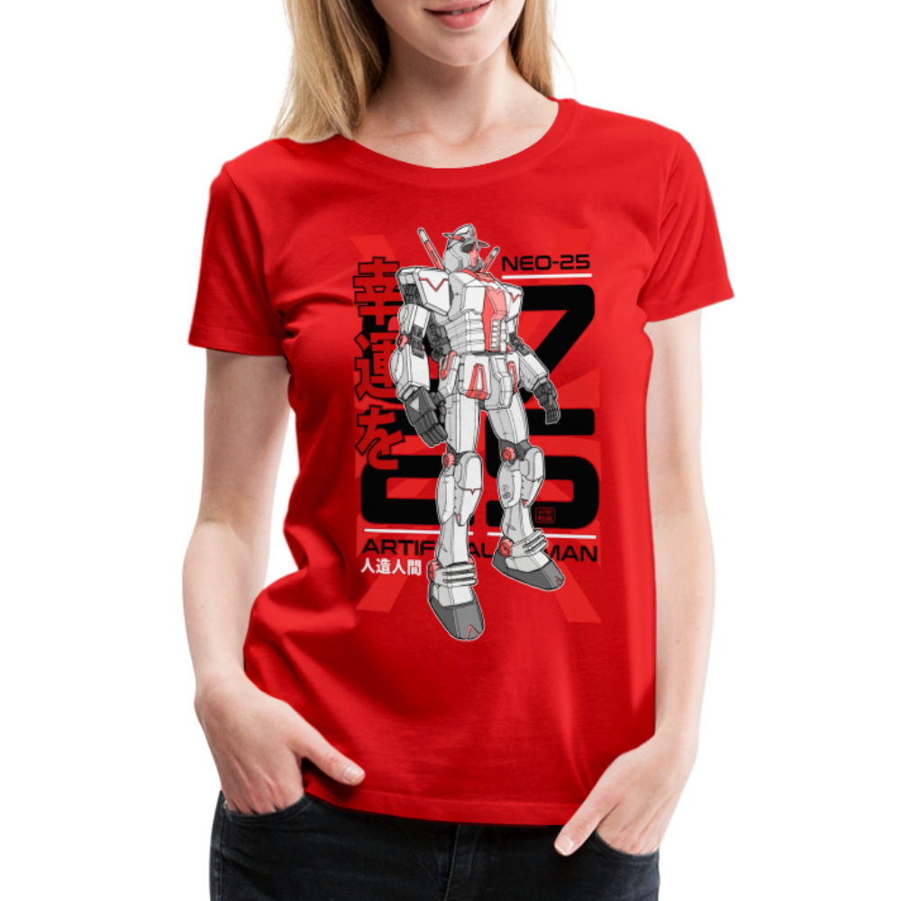 Neo-25 Robot - Premium T-Shirt - red
