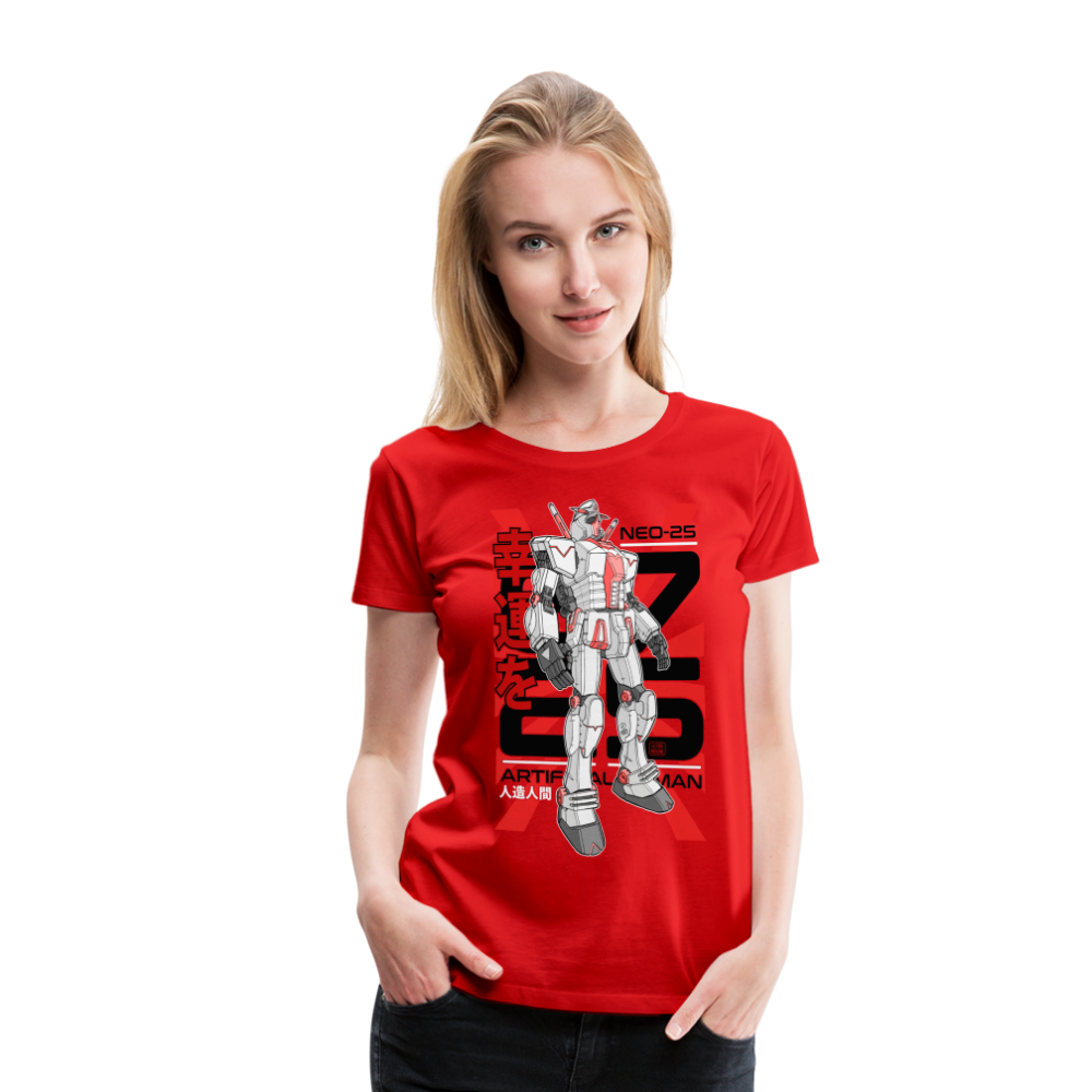 Neo-25 Robot - Premium T-Shirt - red