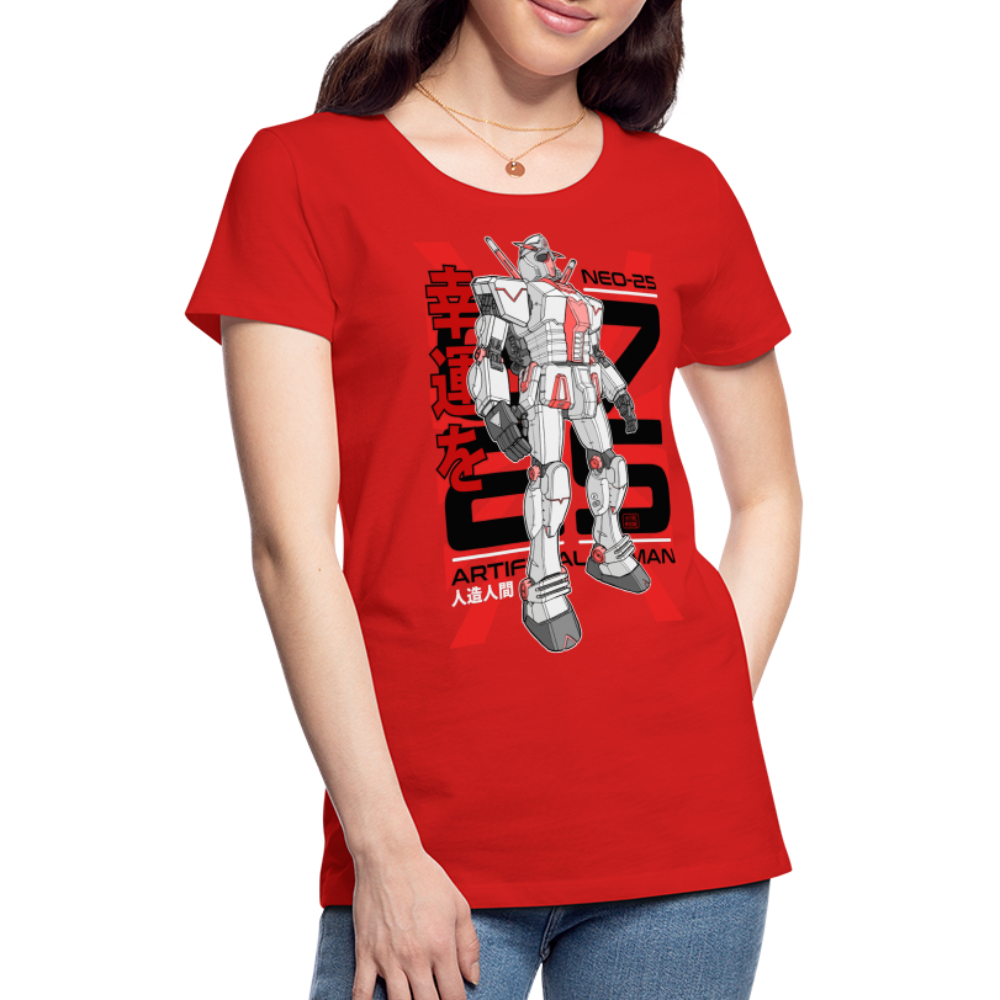 Neo-25 Robot - Premium T-Shirt - red