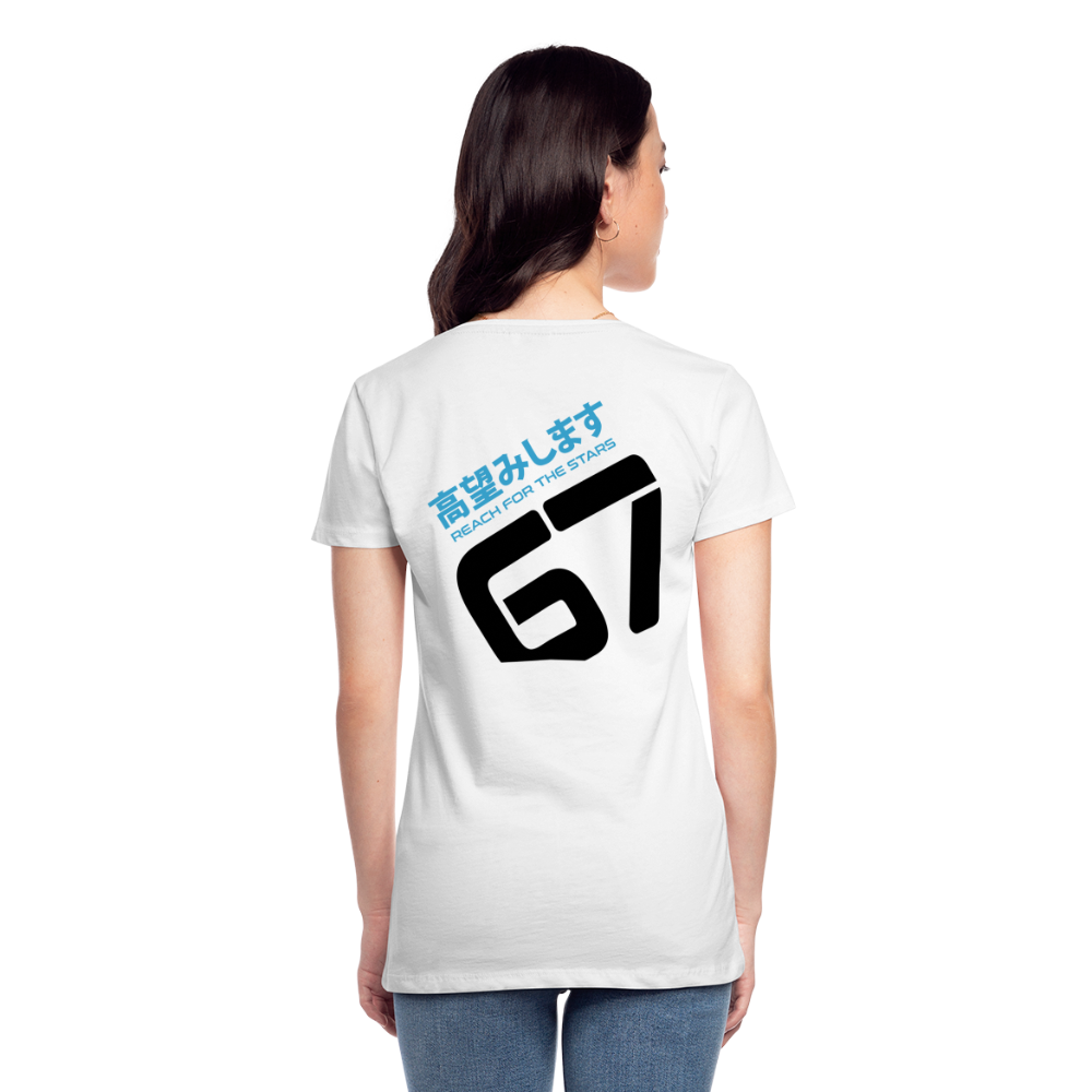 Reach for the stars - Double Premium T-Shirt - white