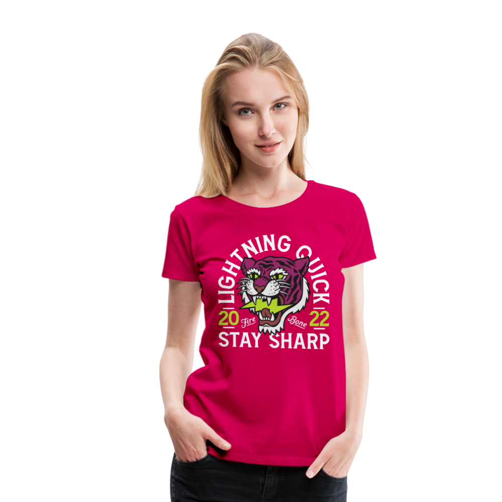 Lightning Quick - Premium T-Shirt - dark pink