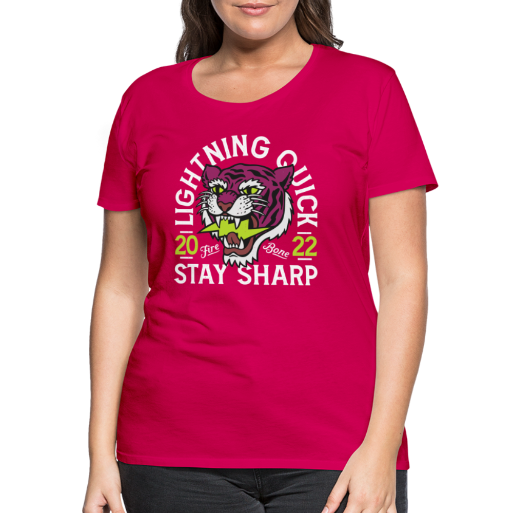 Lightning Quick - Premium T-Shirt - dark pink