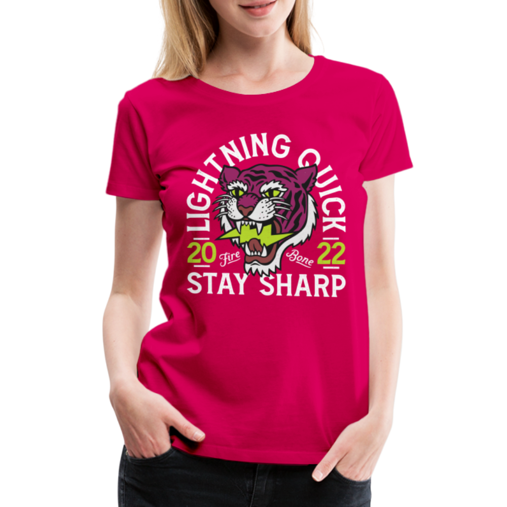 Lightning Quick - Premium T-Shirt - dark pink