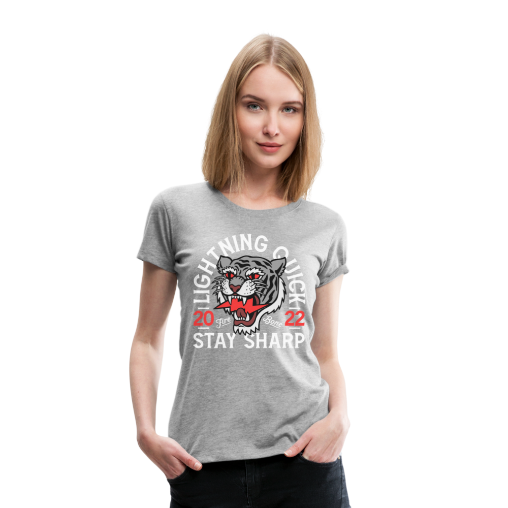 Lightning Quick - Premium T-Shirt - heather grey