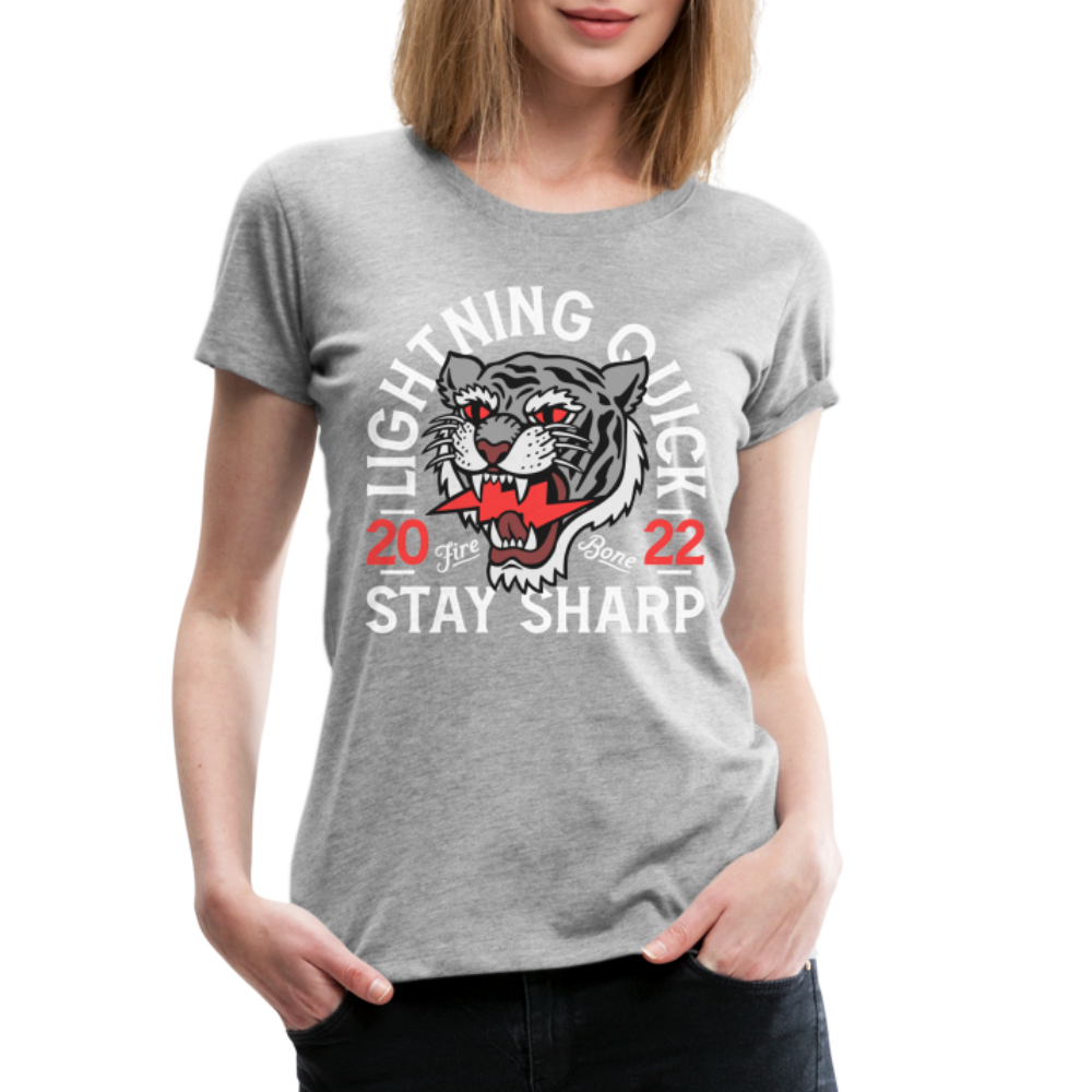 Lightning Quick - Premium T-Shirt - heather grey