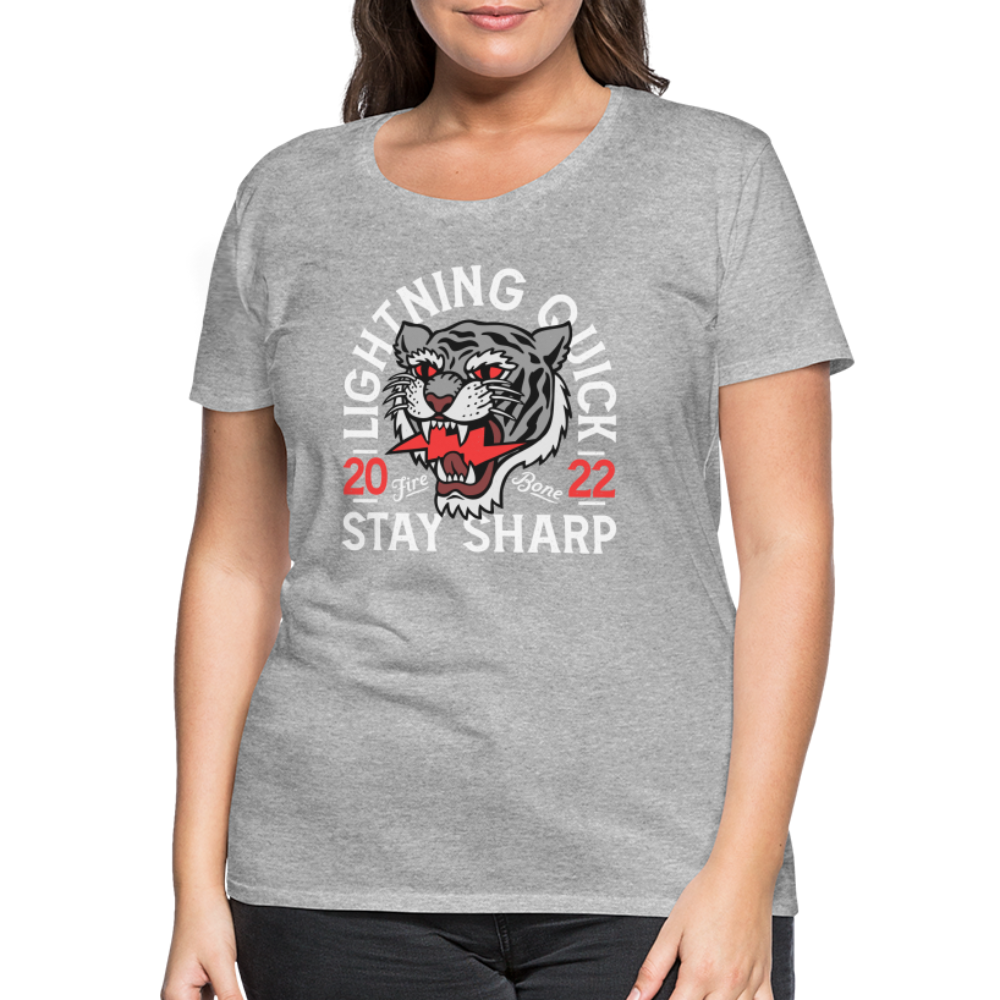 Lightning Quick - Premium T-Shirt - heather grey