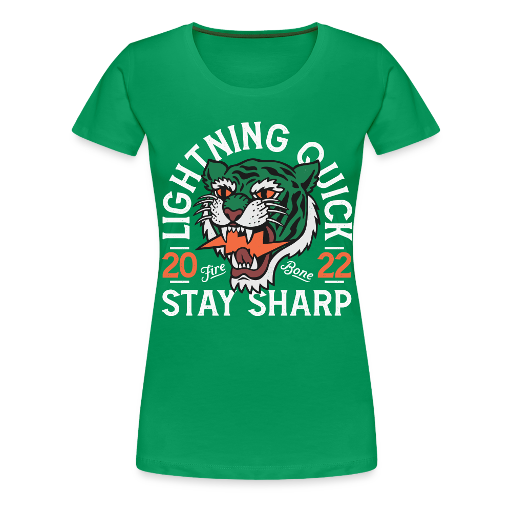 Lightning Quick - Premium T-Shirt - kelly green