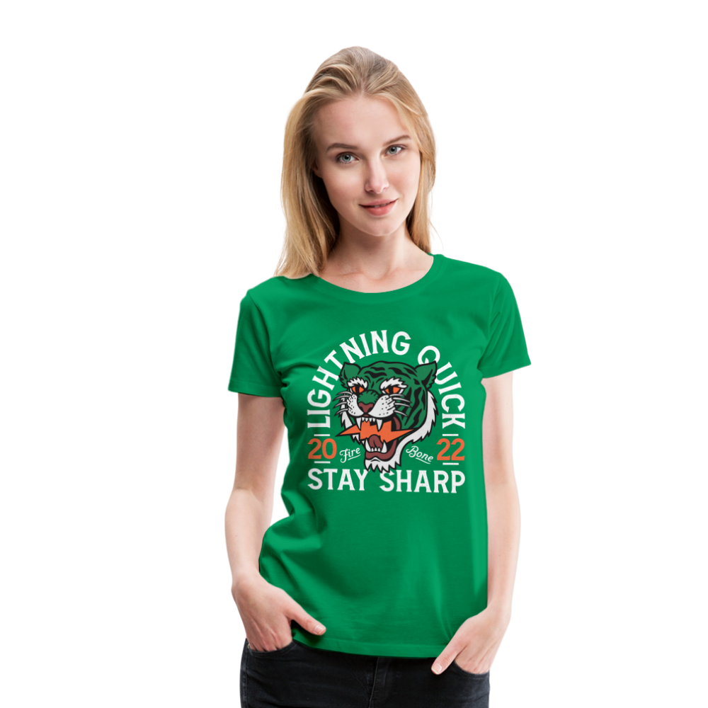 Lightning Quick - Premium T-Shirt - kelly green