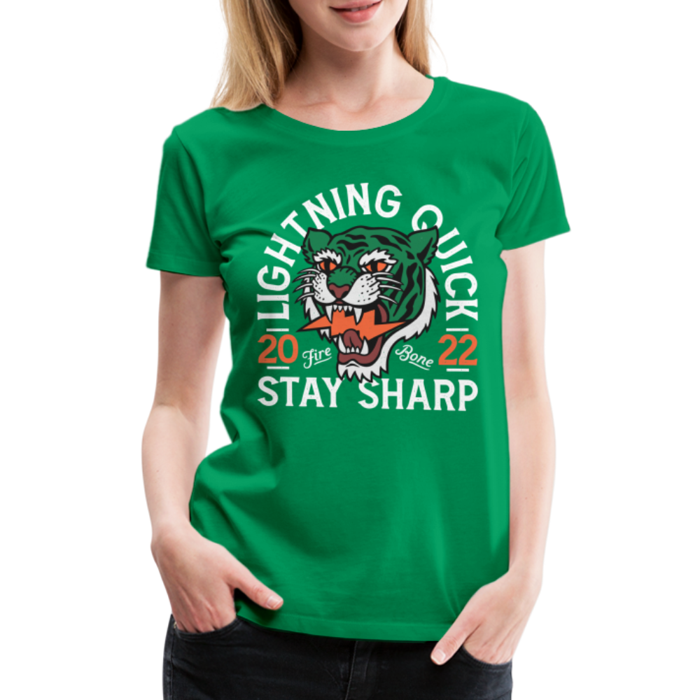 Lightning Quick - Premium T-Shirt - kelly green
