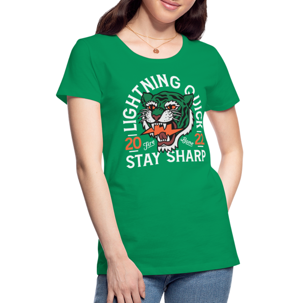Lightning Quick - Premium T-Shirt - kelly green