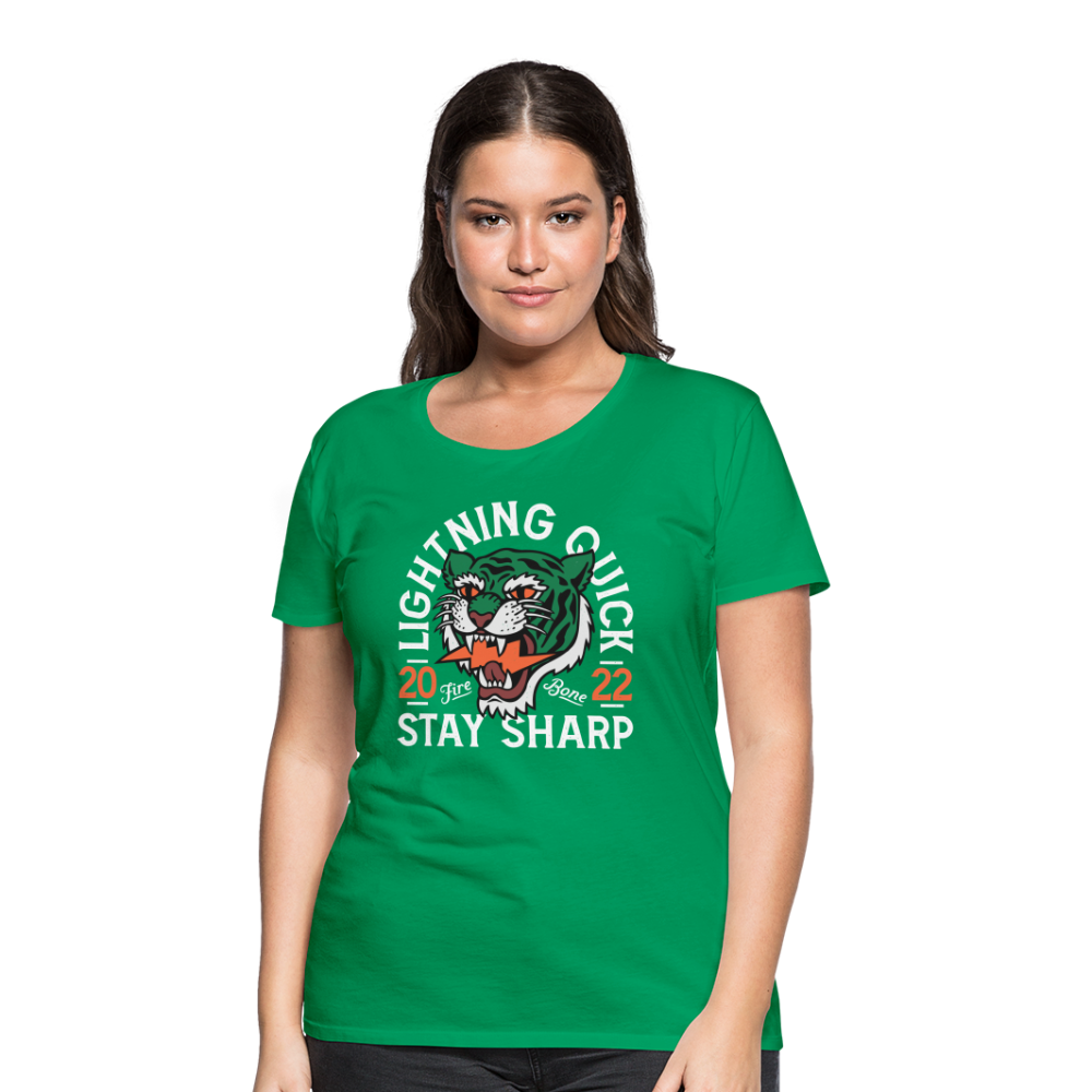 Lightning Quick - Premium T-Shirt - kelly green