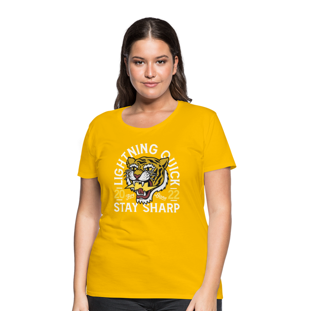 Lightning Quick - Premium T-Shirt - sun yellow