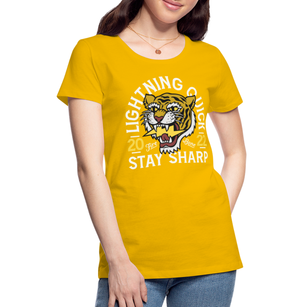 Lightning Quick - Premium T-Shirt - sun yellow