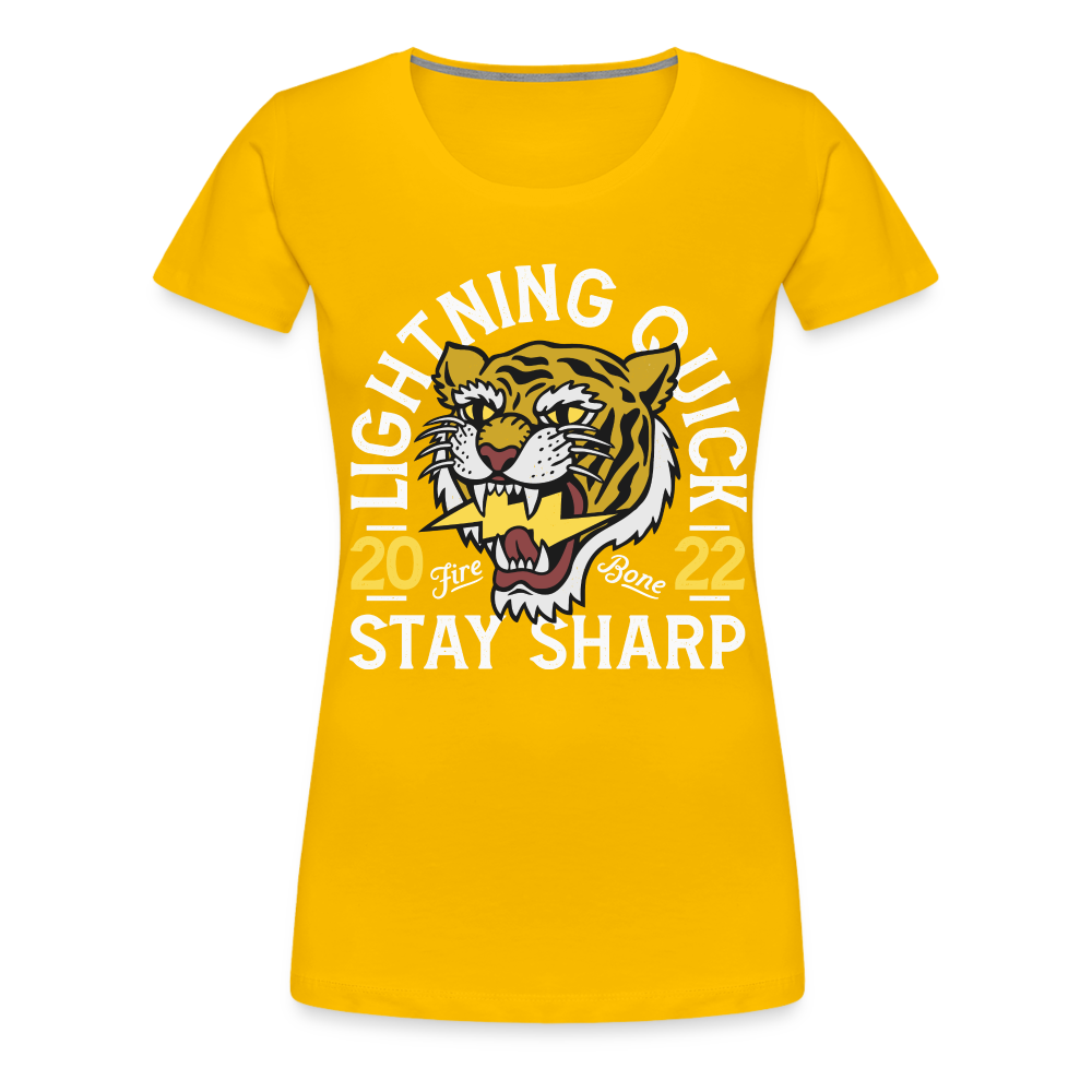 Lightning Quick - Premium T-Shirt - sun yellow