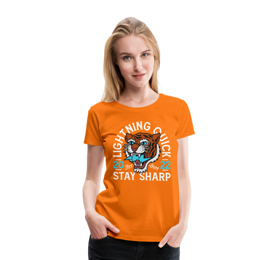 Lightning Quick - Premium T-Shirt - orange