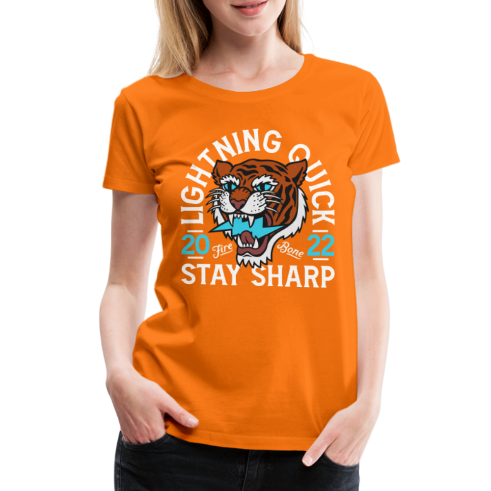 Lightning Quick - Premium T-Shirt - orange