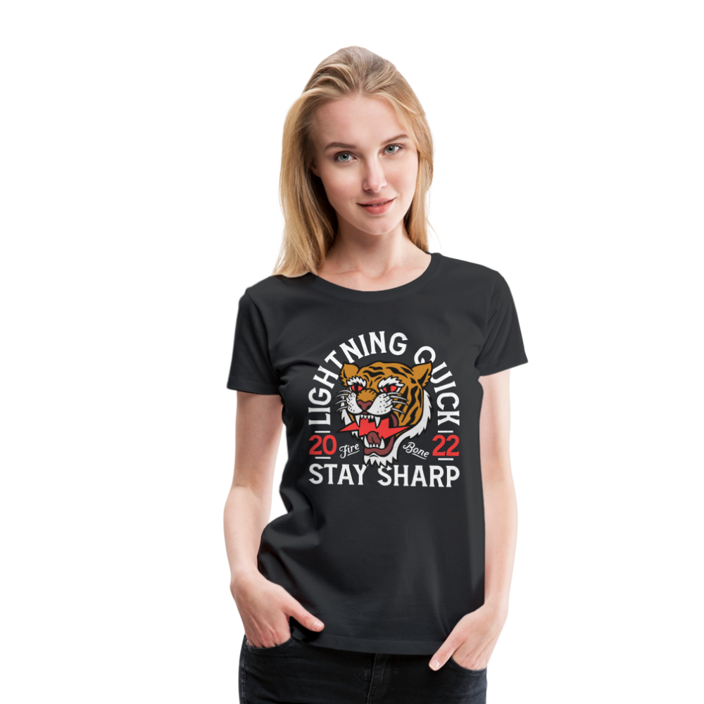 Lightning Quick - Premium T-Shirt - black
